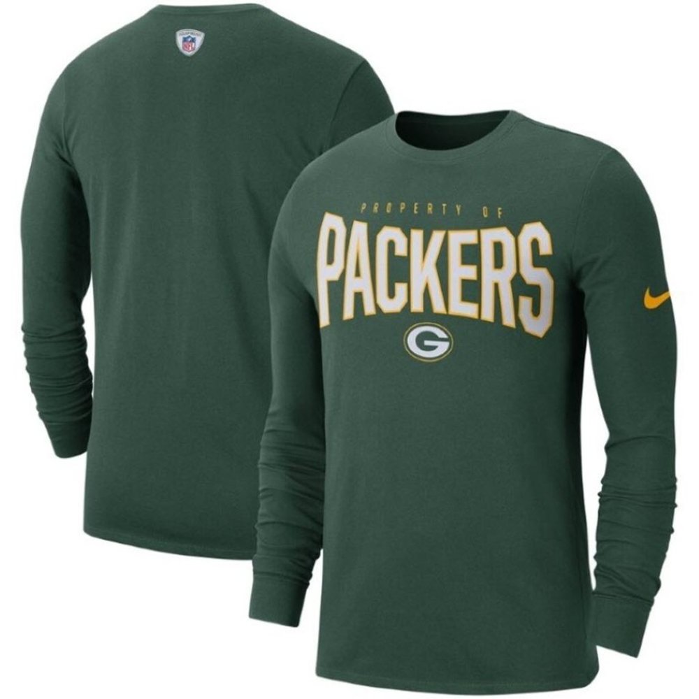Green Bay Packers Dry Sideline Long Sleeve T-shirt